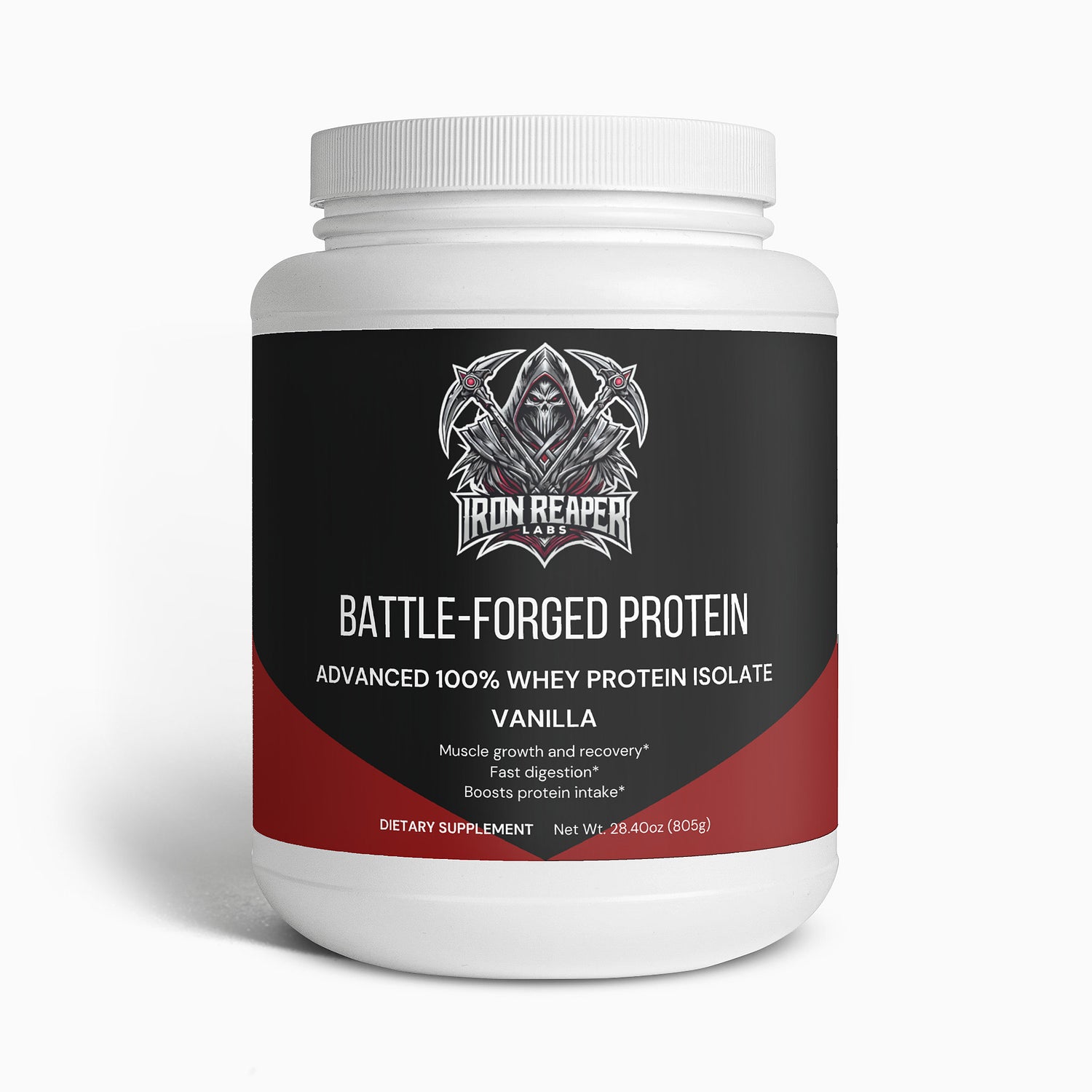Battle-Forged Protein: Advanced 100% Whey Protein Isolate (Vanilla)