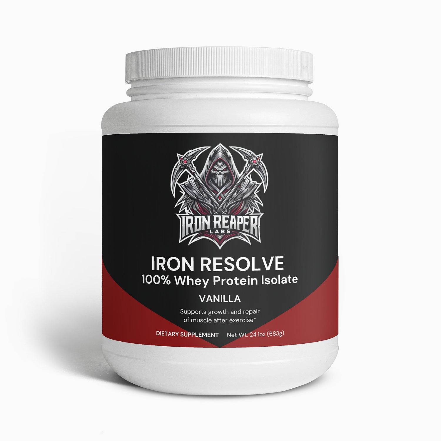Iron Resolve: 100% Whey Protein Isolate (Vanilla)