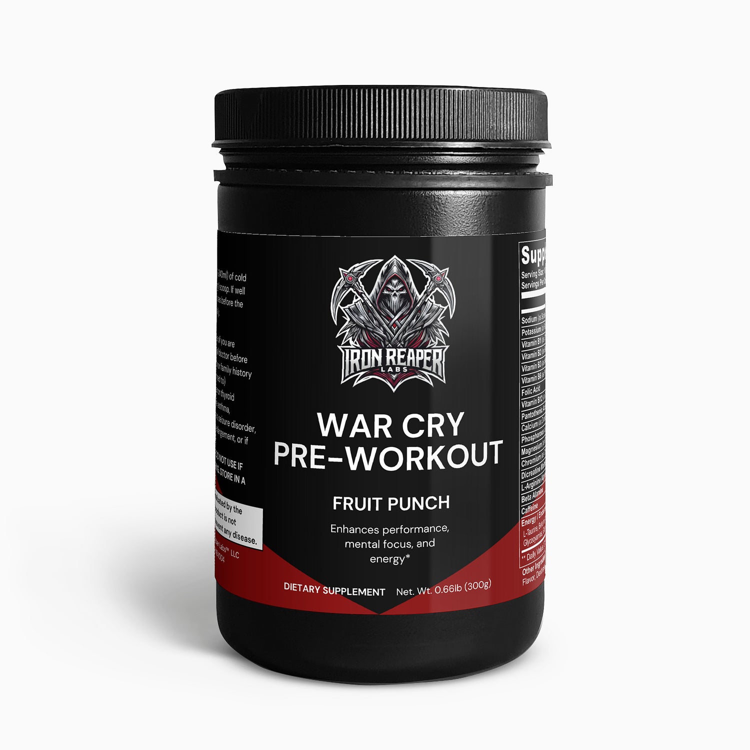 War Cry Pre-Workout Powder