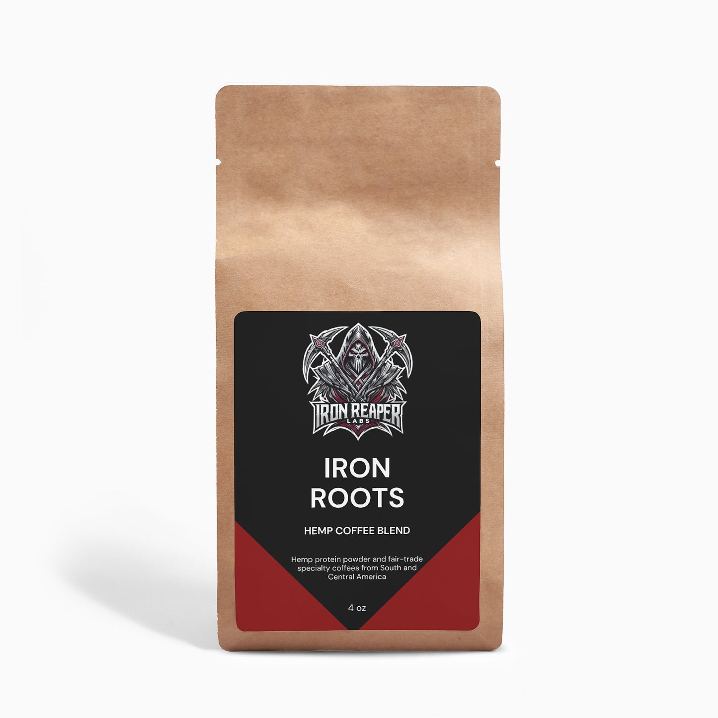 Iron Roots Blend – Hemp-Infused Coffee 4oz