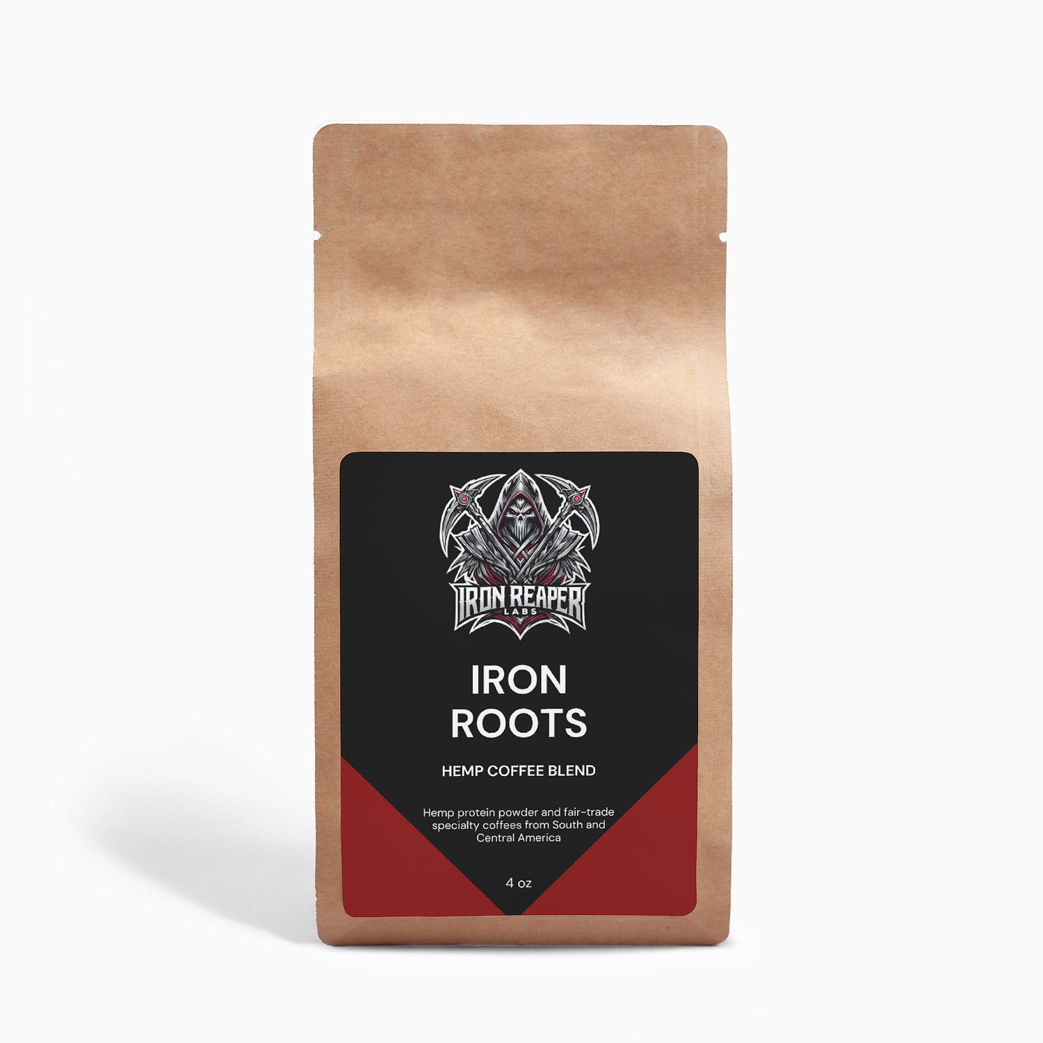 Iron Roots Blend – Hemp-Infused Coffee 4oz
