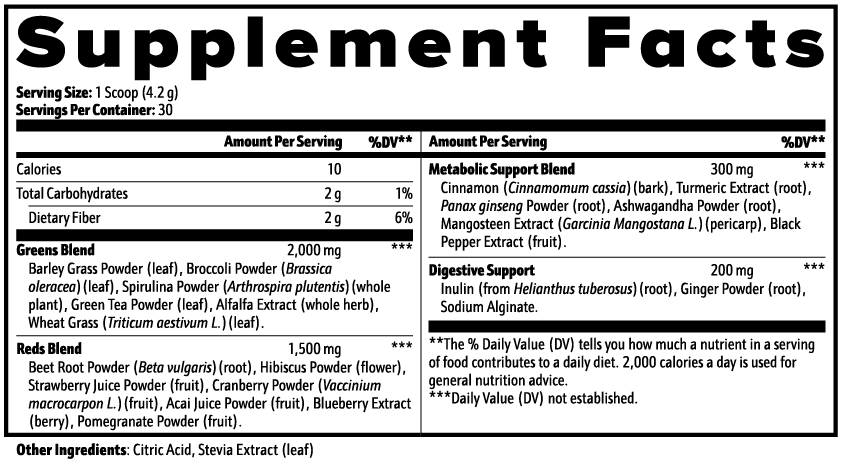 Fortify Greens Superfood