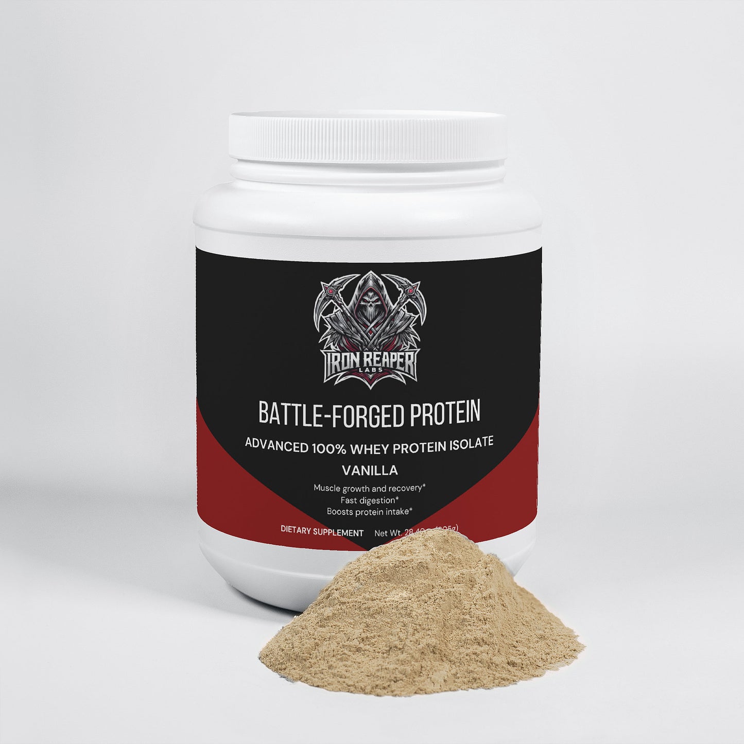 Battle-Forged Protein: Advanced 100% Whey Protein Isolate (Vanilla)