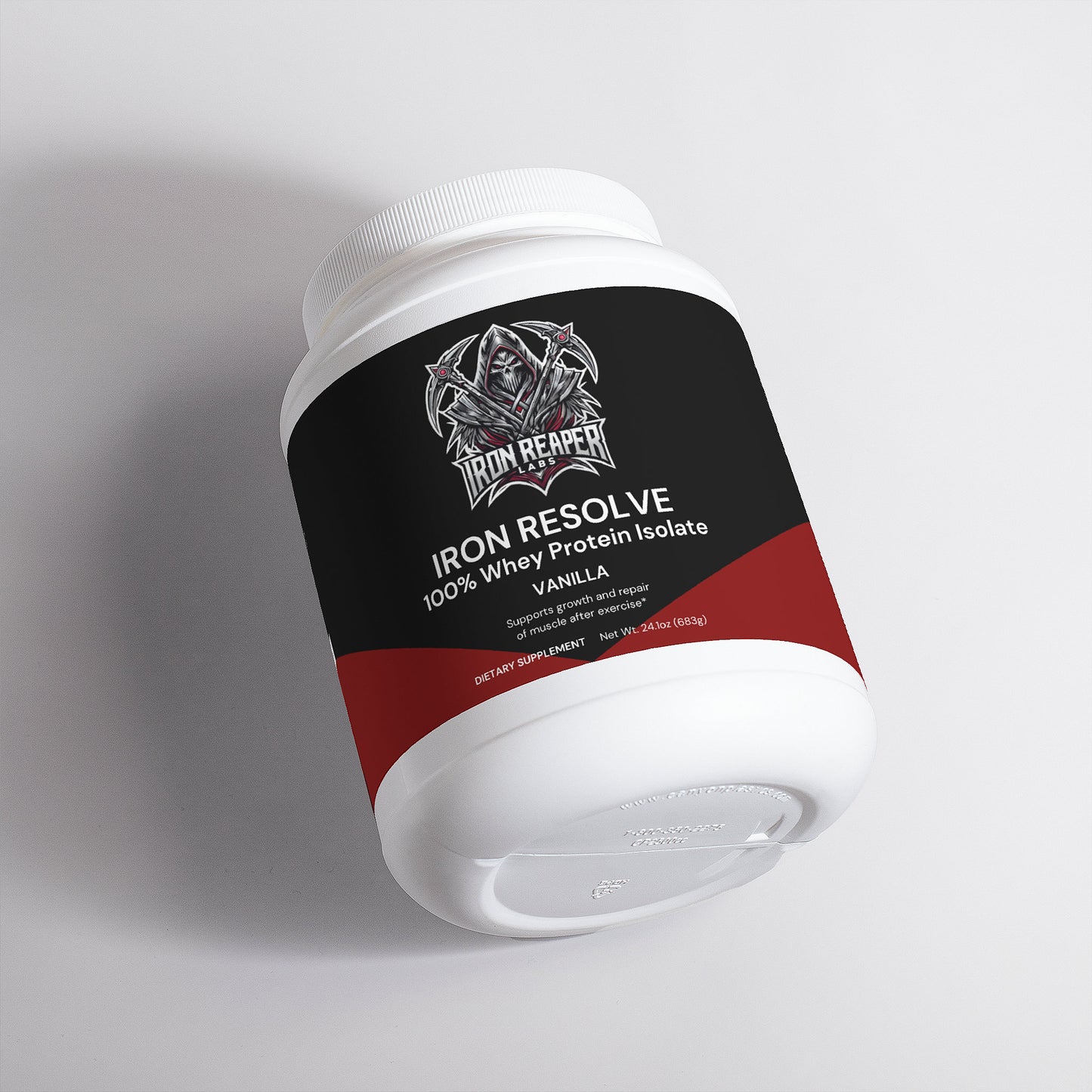 Iron Resolve: 100% Whey Protein Isolate (Vanilla)