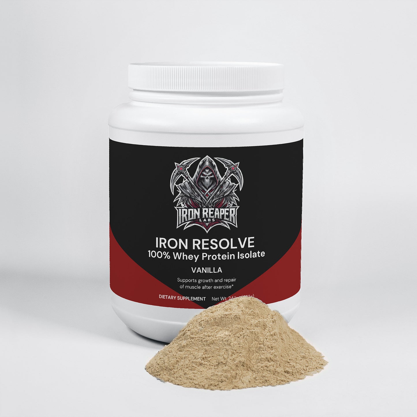Iron Resolve: 100% Whey Protein Isolate (Vanilla)