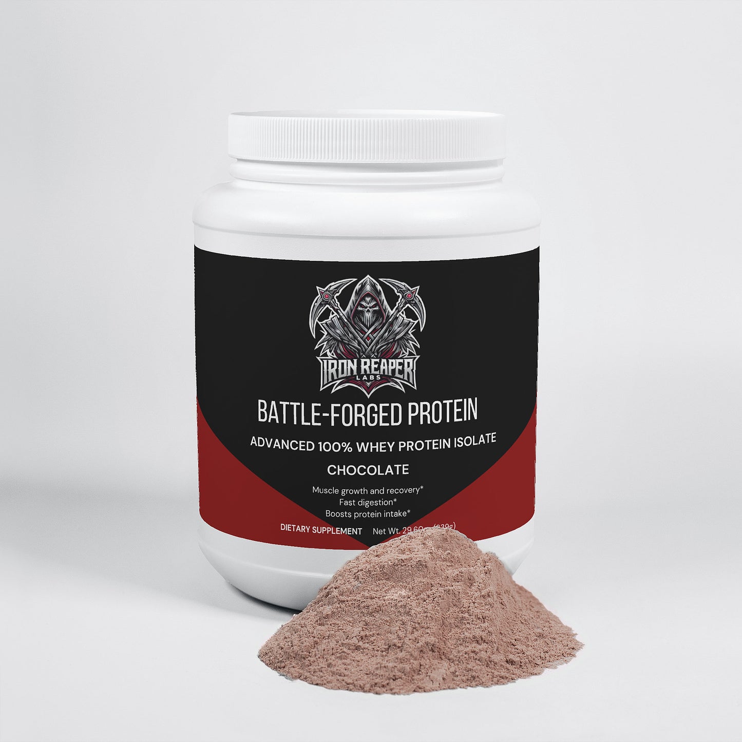 Battle-Forged Protein: Advanced 100% Whey Protein Isolate (Chocolate)