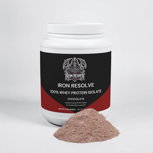 Iron Resolve:  100% Whey Protein Isolate (Chocolate)