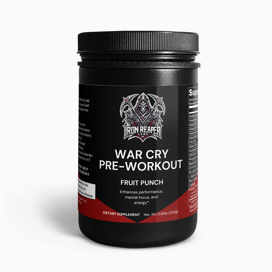 War Cry Pre-Workout Powder