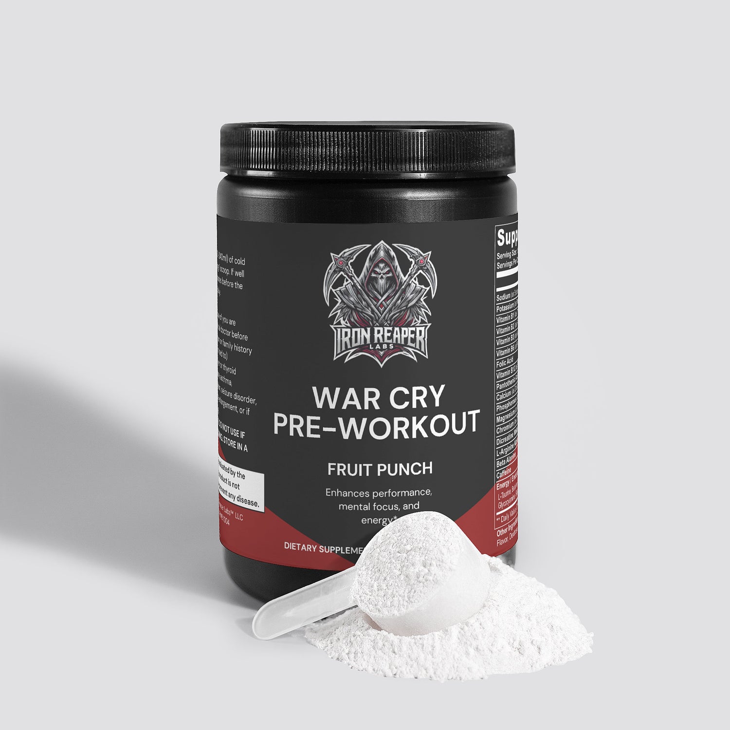 War Cry Pre-Workout Powder