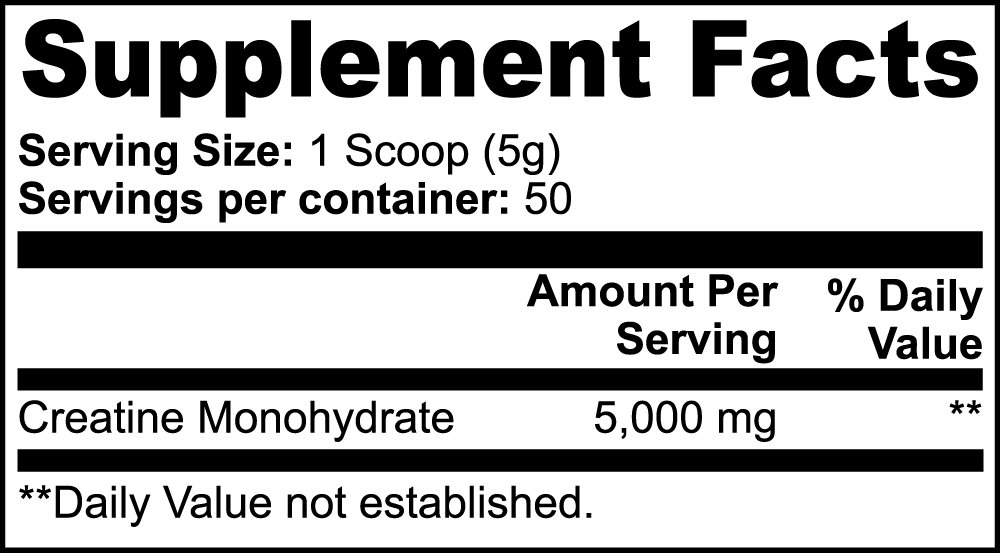 Iron Forge Creatine Monohydrate