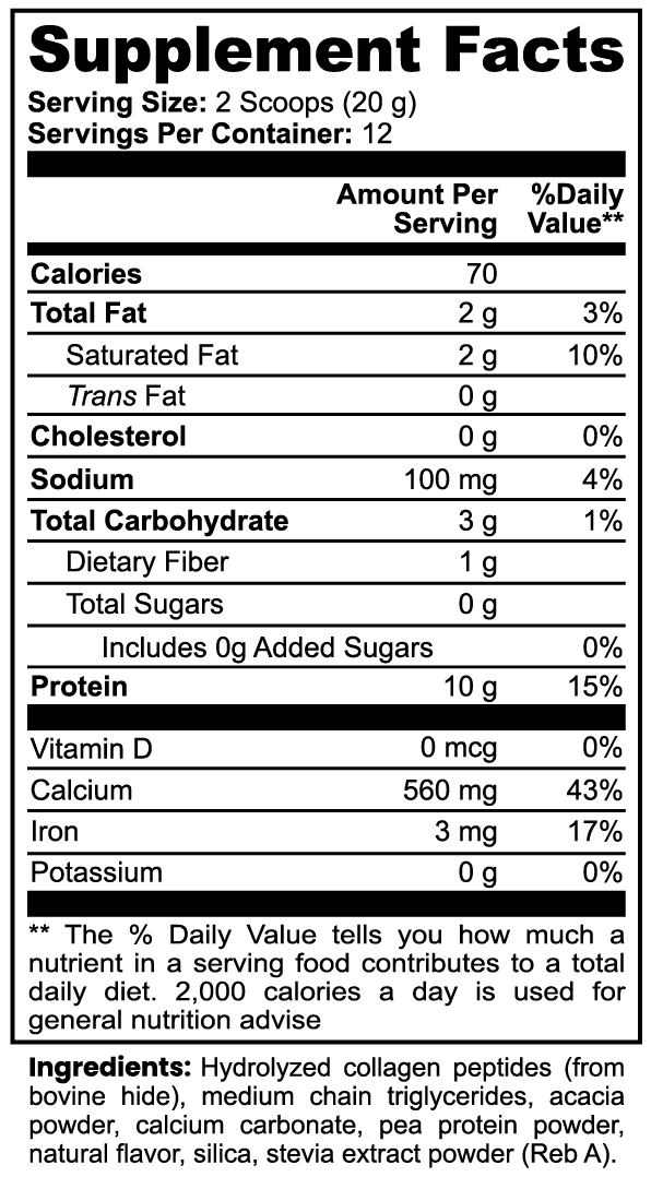 Vital Forge Collagen Creamer