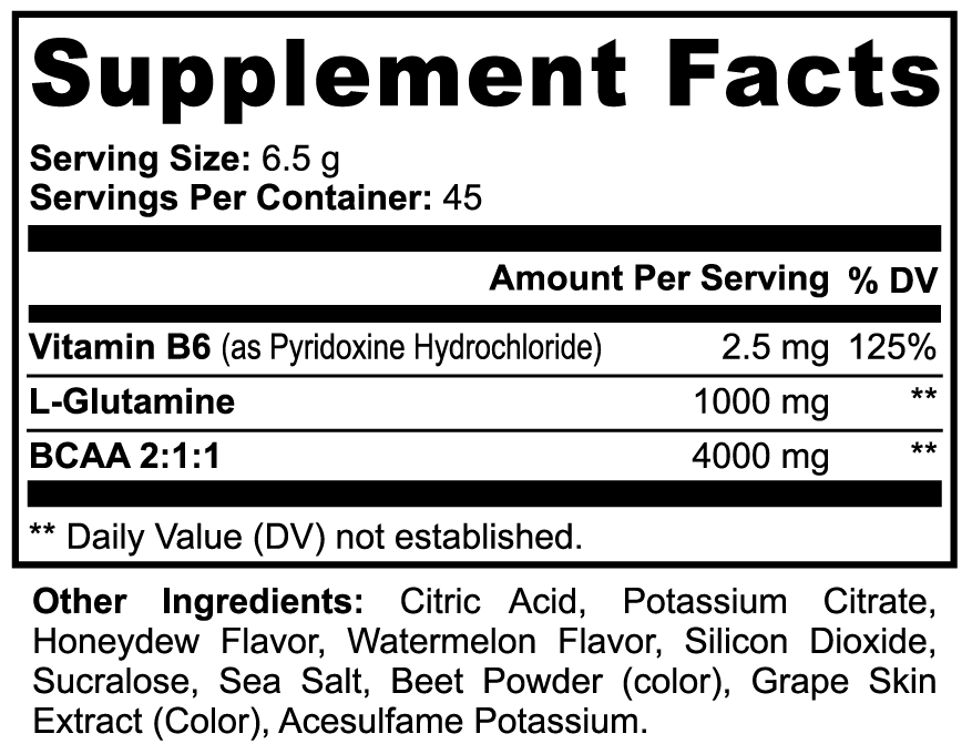 Reforge BCAA Post Workout Powder
